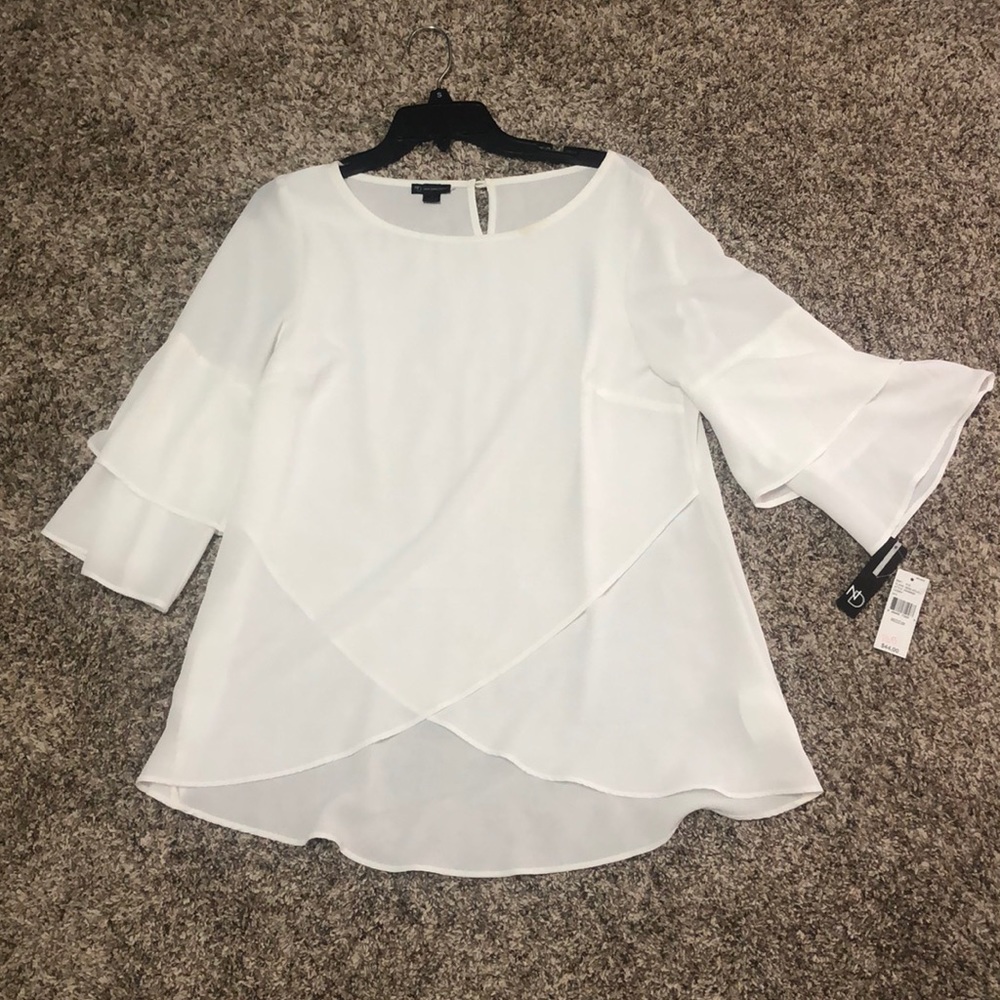 New Directions Ivory Blouse
